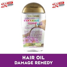 OGX Extra Strength Damage Remedy  Coconut Miracle Oil Penetrating Hair Oil Tre