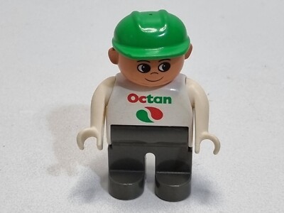 LEGO Duplo 3091 Figura autista operaio lavoratore octan camion