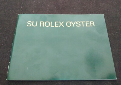 Booklet SU ROLEX OYSTER LIBRETO BROCHURE Manual 2/2005 SPANISH VERSION 579.54sp