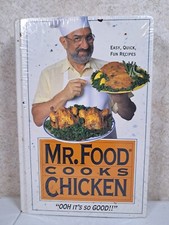 NEW Lot of 3 Mr. Food cookbooks Chicken, Pasta, Dessert