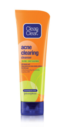 clean and clear active clear acne clearing cleanser