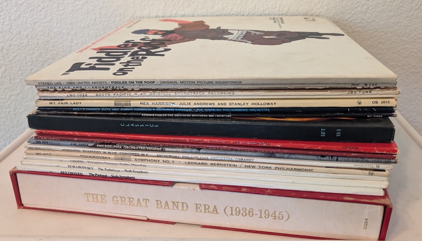 Vintage Vinyl Lot - 27 Classical & Soundtrack Records-image