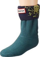Kids Hunter Original Boot Ocean Octopus Cuff Socks Winter Size Medium 11-13 