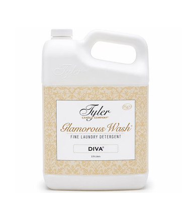 Tyler Candle Diva Glamorous Wash Liquid Detergent 128 oz