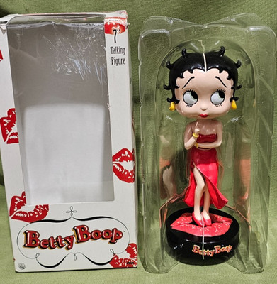 Betty Boop 7'' Talking Figure With Voice Reel Toys Neca 2007 #44899
