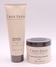 Crepe Erase Intensive Body Repair Treatment 10oz Exfoliating Body Polish 8oz