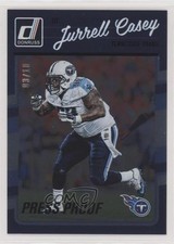 2016 Donruss Press Proof Black 3/10 Jurrell Casey #288 0c6