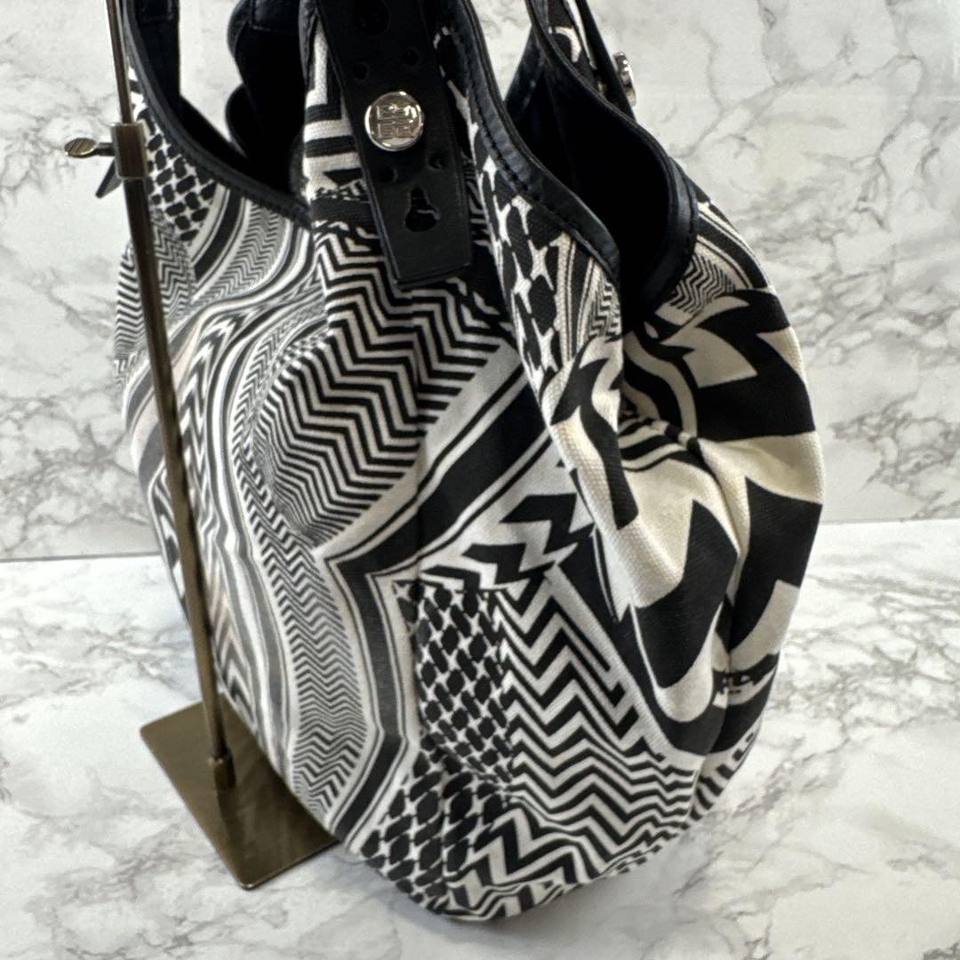 Givenchy Geometric Pattern Canvas Genuine Leather… - image 7