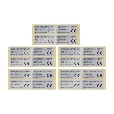 20pcs Ebike Electric Bicycle Sticker For BAFANG 36V 250W/48V 750W 01/HD New