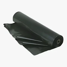 Heavy Duty 4 Mil Black Polyethylene Sheeting Roll 3 Feet by 50 Feet Cover