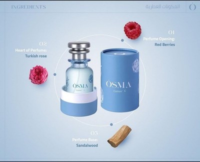 osma Cotton  C Eau de Parfum 75 ml, rote Beeren, türkische Rose, Sandelhol.