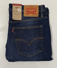 Levi  s mens 511 Slim Fit Athletic Taper Jeans Size 34x32  Brand New 