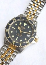PRE TAG Heuer Professional 200M 980.020L Vintage Mens Watch 37mm Black Dial