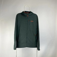 Rab Capacitor Hoody Full zip Fleece Jacket size Large