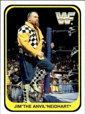 card wwf wrestling merlin 1991 # 93 jim 