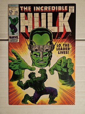 Marvel Comics The Incredible Hulk #115 (Marvel Comics May 1969)