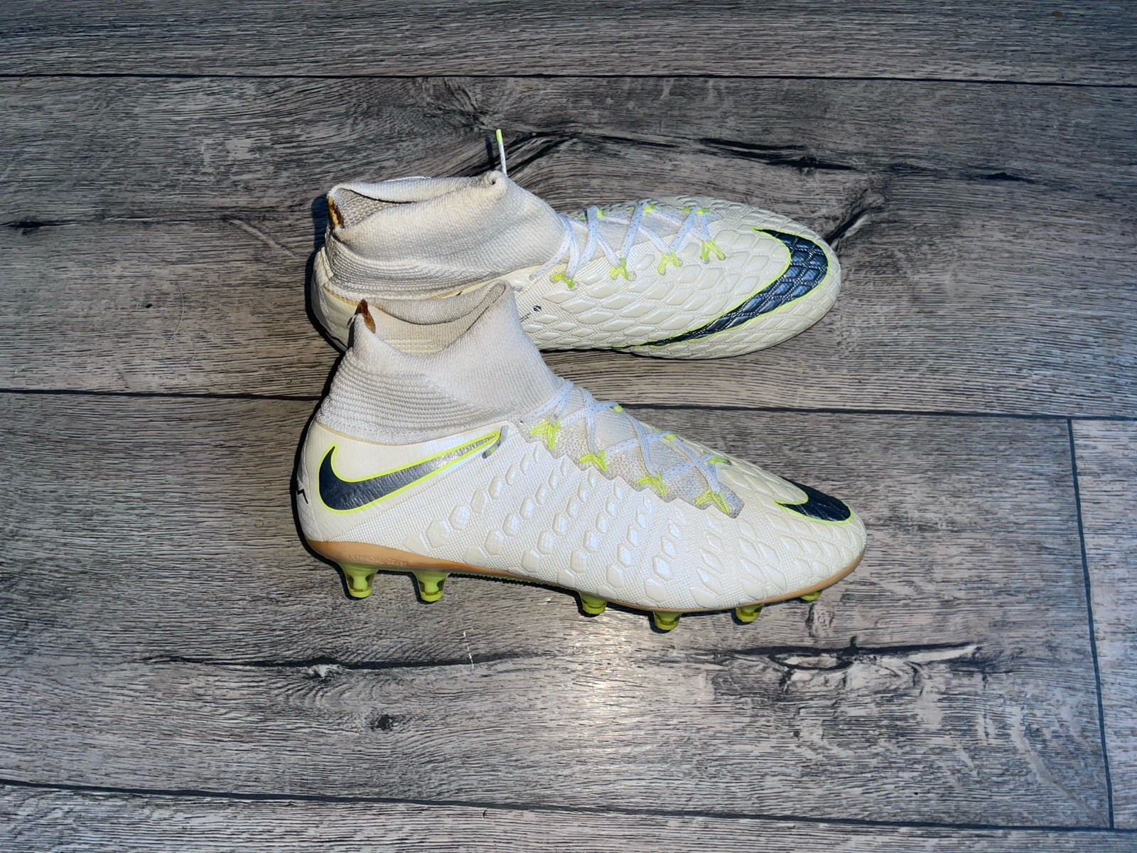 Nike Hypervenom Phantom 3 ACC White Elite Football Boots Soccer Cleats US7