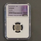 1957 Roosevelt Dime 10C Silver NGC Pinball Collection! New from NGC!