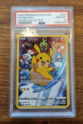 Pikachu SWSH020 Black Star Promo Full Art