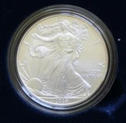 2008 W American Eagle Uncirculated Silver Dollar