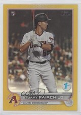 2022 Topps Series 1 1st Edition Gold Stuart Fairchild #163 k0w