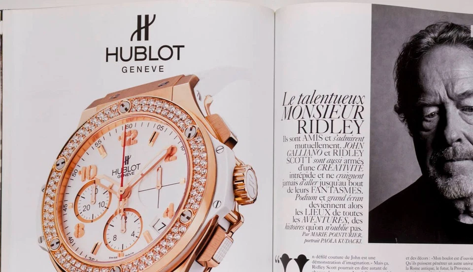 Paris Vogue by John Galliano SACHA PIVOVAROVA Hilary Rhoda DORNAN December 2006 - Image 3 of 4