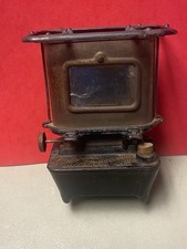 Antique ACME L&R No 10 cast iron Sad Iron Heater Lindemann & Hoverson Co.  Wis.