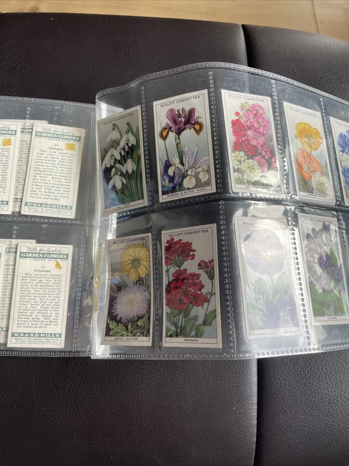 Garden Flowers a full set of 50 original Wills cigarette cards issued 1933 - Image 4 of 4