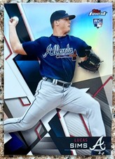 2018 Topps Finest LUCAS SIMS RC Refractor #28