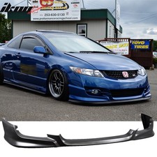 Hf-p Style Pu Front Bumper Lip Spoiler For 2009-2011 Honda Civic Coupe Hf-p Style Pu Front Bumper Lip Spoiler For 2009-2011 Honda Civic Coupe