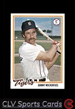 Detroit Tigers Johnny Wockenfuss #723 Topps Baseball Near Mint or Better