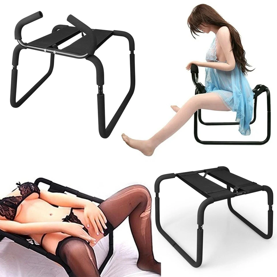 300LB Sex Aid Bounce Tool Sex Chair With Armrest Couple Love Position Stool - Image 3 of 4