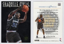 Shaquille O'Neal 1993-94 SkyBox Premium Center Stage #CS2 Magic HOF NBA Card