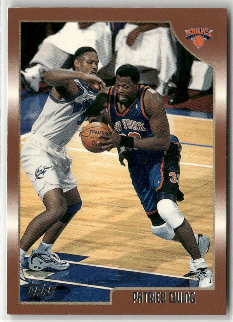 1998-99 TOPPS #40 PATRICK EWING NEW YORK KNICKS