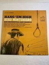 Hugo Montenegro &ndash; Hang 'Em High LP Record 1968 RCA Victor Soundtrack 33 RPM