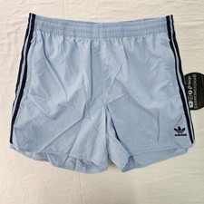 adidas Originals Sprinter Shorts Clear Sky Blue JW6475 Men's Size Small