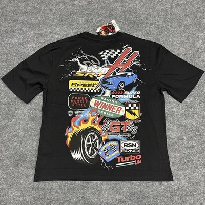 Dodge x Reason Shirt Mens Large Black Challenger SRT Hellcat Limited Edition