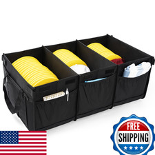ITHWIU Disc Golf Storage Bag w/ Cover, 3 Dividers, 10 Pockets, 72-80 Discs
