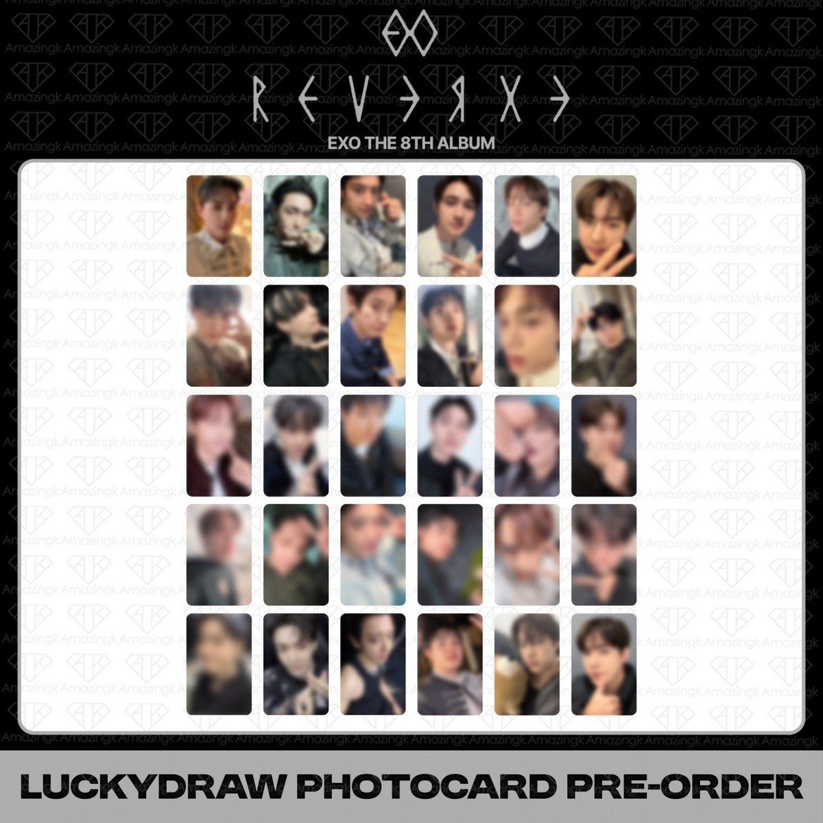 PreSale] EXO 8th Album REVERXE LuckyDraw Photocard D.O. Kai
