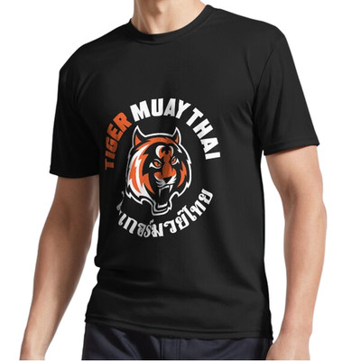 New Tiger Muay Thai Active Logo T-Shirt Funny Size S to 5XL