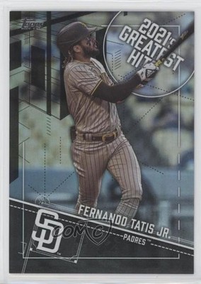 2022 Topps Series 1 2021's Greatest Hits Black 257/299 Fernando Tatis Jr 1u6