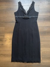 D&G Bodycon Black Formal Dress Italy 32-46