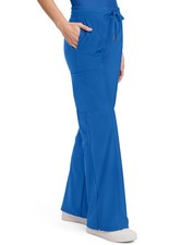 Scrubs Women's Cherokee Form CK026 Trouser Leg Drawstring Pant Royal ROY XXS-3XL