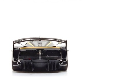 BBR Models 1:18 Ferrari FXX K Evo #44 in Nero Daytona (Diecast