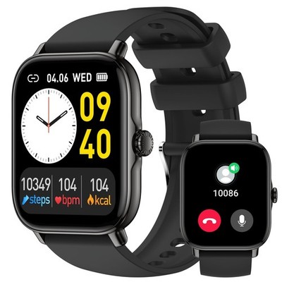 for Men (Answer/Make Calls/AI Voice Control) 1.91'' for Android Phones iPhone ...