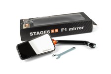 Spiegel Stage6 F1 links M8 Carbon-look glanz