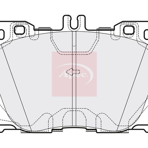 For MERCEDES C-CLASS W205 2013 to 2023 BRAKE PADS (FRONT) (R90) PAD2139