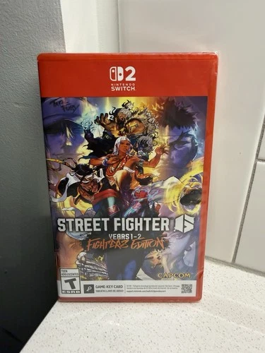 Street Fighter 6 Year 1-2 Fighters Edition for Nintendo Switch 2 (Game-Key Card)