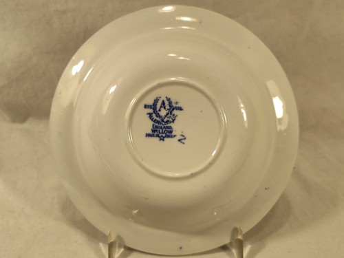 Antique Blue Willow Allertons England 6.25" Bowl - Picture 12 of 13