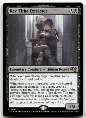 Rev, Tithe Extractor (Anime) #45 (NM) Foundations Jumpstart J25 Magic MTG